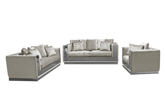 L4025 Eros Living Room  - Beige