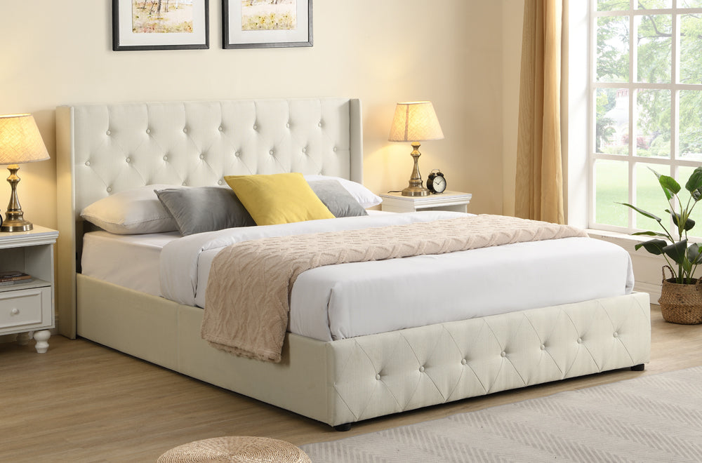 Queen Bed With Hydraulic Storage