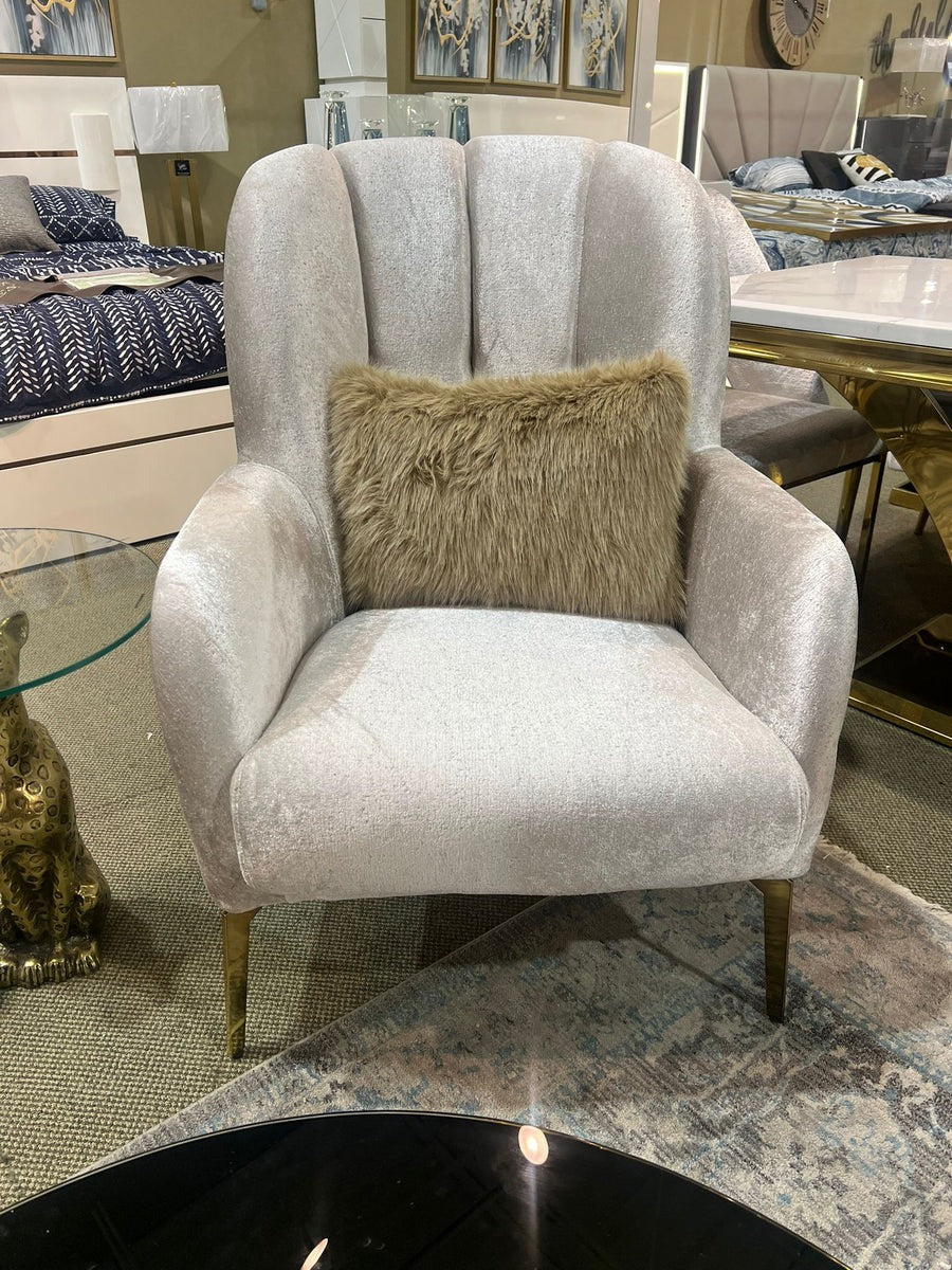 Beige 3 Pieces Sofa Set