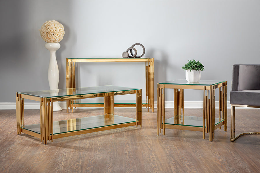 Gold Vegas Coffee Table