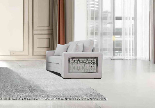 Havana Beige Sofa – Modern Upholstered Living Room Sofa (L7925)