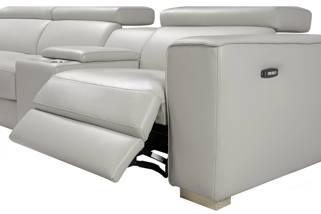 Grace Dual Power Recliner Sectional