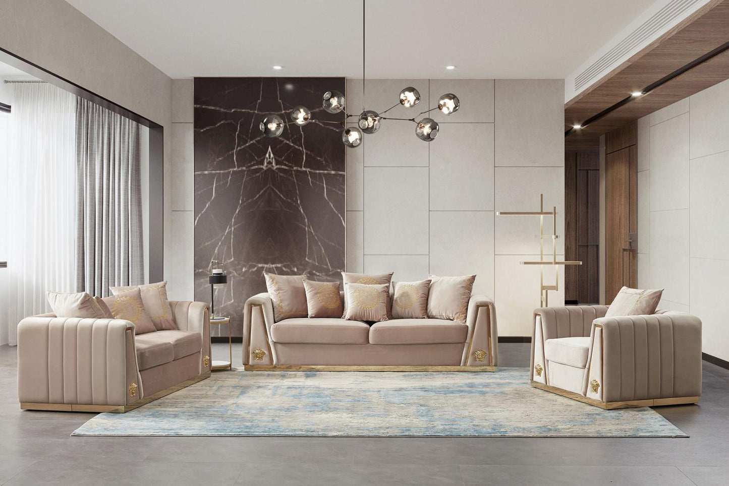 Versace Sofa Set