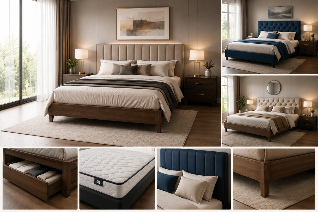 Upgrade Your Bedroom with Premium Queen & King Size Beds for Modern Living