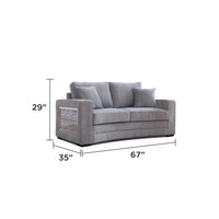 Havana Grey Sofa – Modern Upholstered Living Room Sofa (L7925)