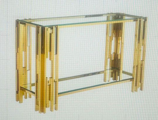 Calie Console Gold