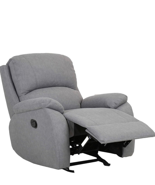 GREY FABRIC RECLINER