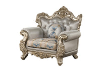 Isabella Sofa - Silver & Gold - L1425