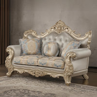 Isabella Sofa - Silver & Gold - L1425