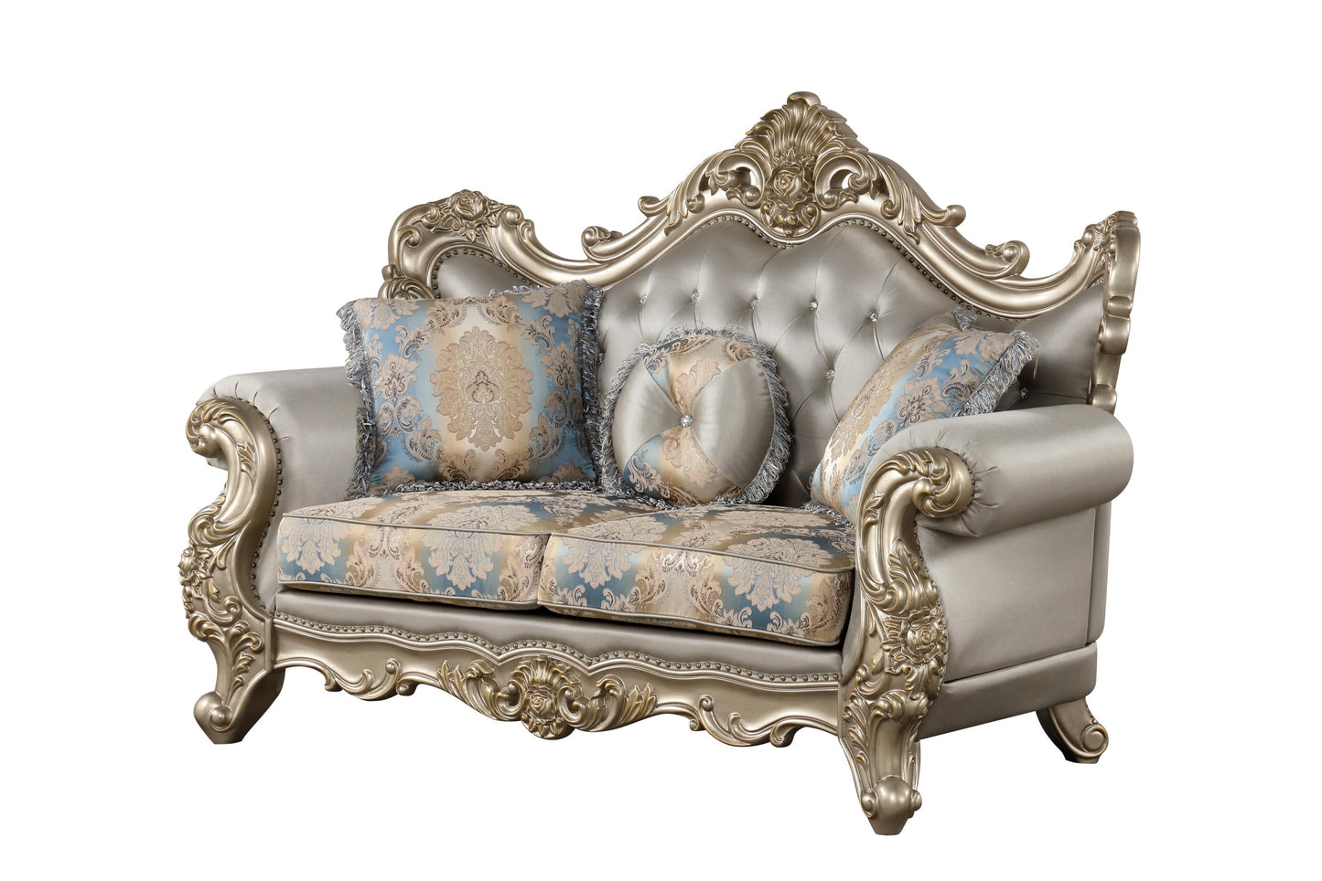 Isabella Sofa - Silver & Gold - L1425