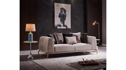L7225 – Majestic Sofa – Cream