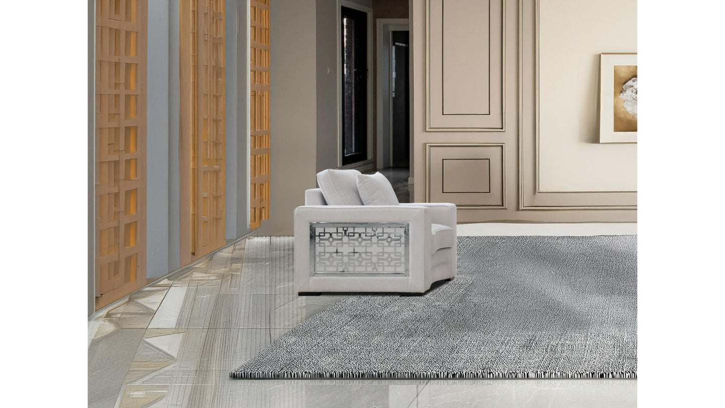 Havana Beige Sofa – Modern Upholstered Living Room Sofa (L7925)