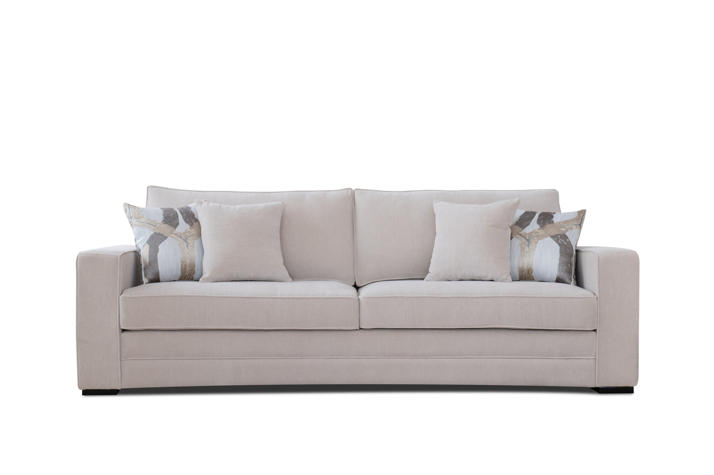 Havana Beige Sofa – Modern Upholstered Living Room Sofa (L7925)