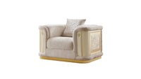 Bona Beige Sofa – Modern Upholstered Living Room Sofa (L8225)