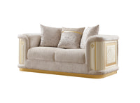 Bona Beige Sofa – Modern Upholstered Living Room Sofa (L8225)