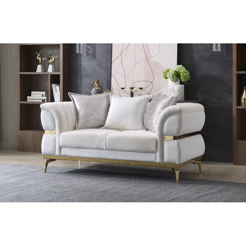 Juno Grey Sofa – Modern Upholstered Living Room Sofa (L8325)