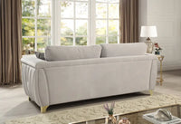 Leena Light Grey Sofa – Modern Upholstered Living Room Sofa (L7725)