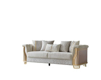 Chateau Beige Sofa – Elegant Modern Upholstered Living Room Sofa (L8625)