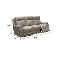 L2975 – Boomer Sofa (Chocolate & Stone)
