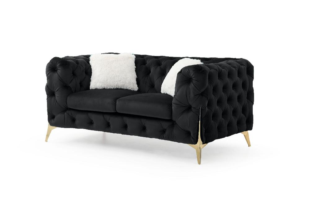 L3425 Moderno Sofa - Black