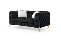 L3425 Moderno Sofa - Black