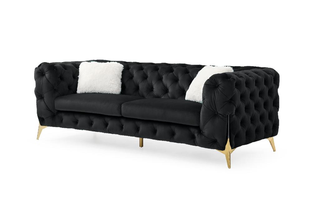 L3425 Moderno Sofa - Black