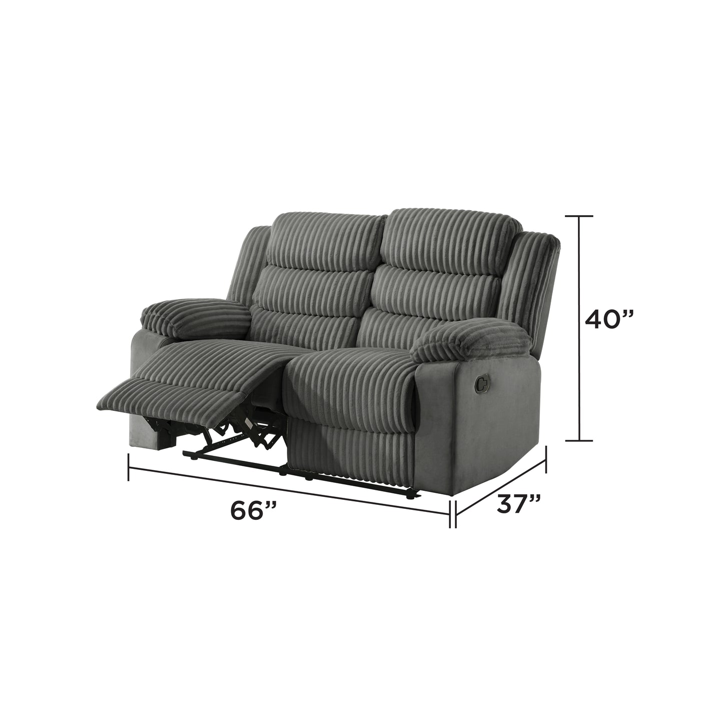 L3665 Comfort Sofa in Grey
