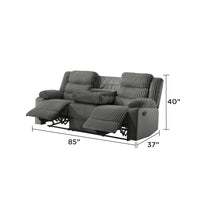L3665 Comfort Sofa in Grey