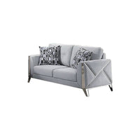 L5725 – Diana Sofa – Silver (3 pcs set)