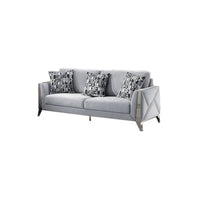 L5725 – Diana Sofa – Silver (3 pcs set)