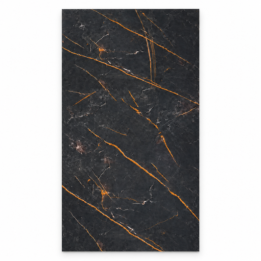 Dark Grey UV marble-look wall sheet, 4 feet wide by 8 feet high, SKU UV-04-48